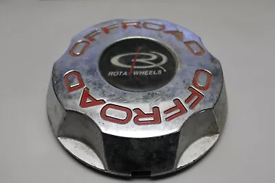 Rota Wheels Center Cap Chrome With Red Lettering 6  11/16 #5348180 • $65