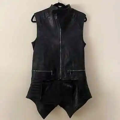 Haider Ackermann Leather Vest • $750