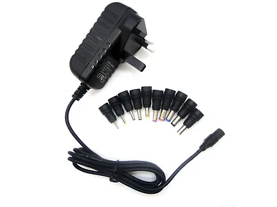 12V 2A AC-DC Adaptor Power Supply Charger For Medion Akoya S2218 Notebook • £11.99