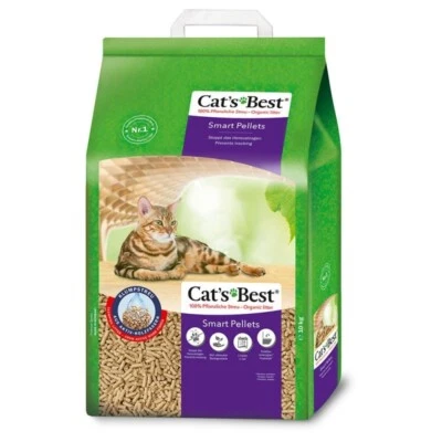 £18 • Buy Cats Best Smart Pellet Nature Gold Clumping Cat Litter Compostable -  10kg 20L