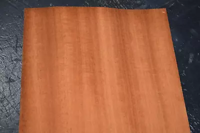 Mahogany Raw Wood Veneer Sheet 7.5 X 38 Inches 1/42nd               4668-92 • $8.99