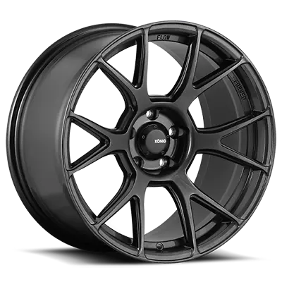 $293.27 • Buy 1 New Dark Metallic Graphite Konig Ampliform 18X8.5 44 5-100 Wheel
