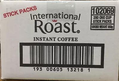 International Roast Bulk Coffee Stick Packs Instant Coffee Portion Control Aus • $99.95