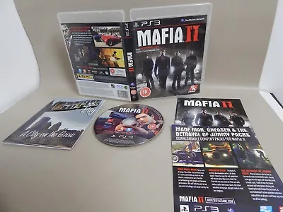 MAFIA II 2  PlayStation 3 PS3  Game UK Version Region 2 CIB VGC CLEAN DISC • $8.45