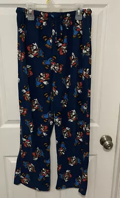 Retro Fleece Super Mario - 2008 Nintendo Men’s Pajama Pants Men's Size S • $29.99