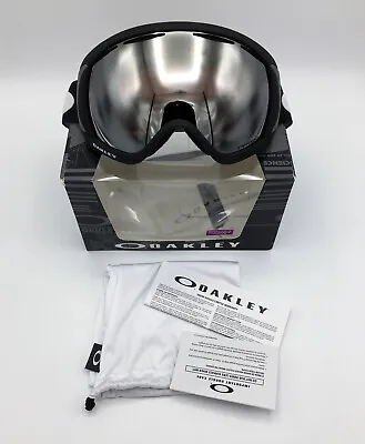Oakley® Canopy™ Black Ski Goggle Hdo® Prizm™ Snow Black Iridium Lens Oo7047-01 • $150