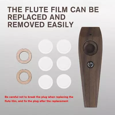 $8.37 • Buy Musical Instrument Accompaniment Wooden Kazou Flute Ukulele Guitar Party GAU