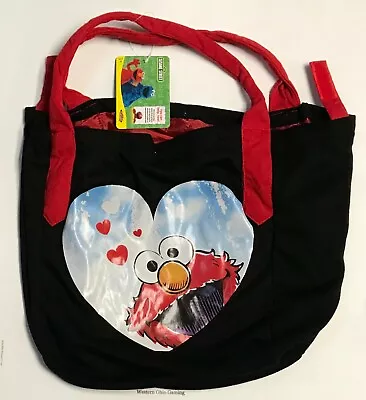 Sesame Street Elmo Heart Bag NEW Travel Tote Diaper • $8.99