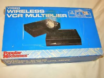 Popular Mechanics VIDEO WIRELESS VCR Multiplier Trans & Rec V-26305 • $19.99