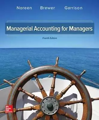 Managerial Accounting For Managers By Ray Garrison: Used • $10.24