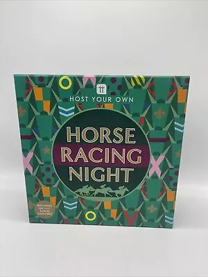 TALKING TABLE Horse Racing Night Board Game BNWT NEW ITEM BUT OPEN BOX NEVER USE • £28.99