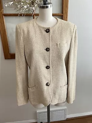 VTG Marshall Field & Company Women’s Blazer Button Down Short Jacket (stains) • $15