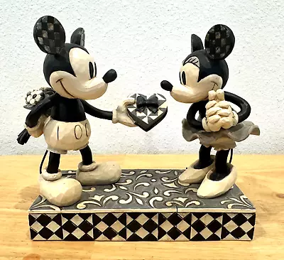 Vintage Disney Jim Shore Mickey Mouse & Minnie  Real Sweethear  Figure Figurine • $49.99