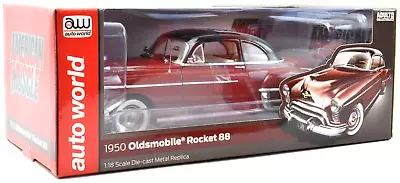 Auto World American Mus 1950 Oldsmobile Rocket 88 1:18 Diecast Car AMM1304/06 • $104.99