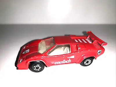 Vintage 1985 Matchbox Superfast #67 Red Lamborghini Countach Lp 5000 1/64 China • $3.30