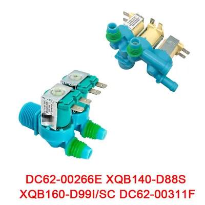 For Samsung Drum Washing Machine Double Head Water Inlet Solenoid Valve Parts • $21.21