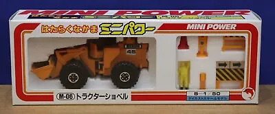 Shinsei Mini-Power M-06 Michigan 45 Tractor Shovel  1:50 MIB Mint/ Box Japan • $39.99