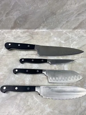 Wolfgang Puck 4 Knife Set Santoku  • $24.99
