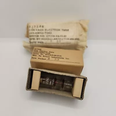 $13.50 • Buy BOMAC JAN-CBNQ-724B Spark Gap Electron Vacuum Tube NOS