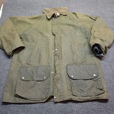 Wisewear Holmwood Waxed Cotton Hunting Jacket Adult Waxproof Flannel Lined XL • $99.97