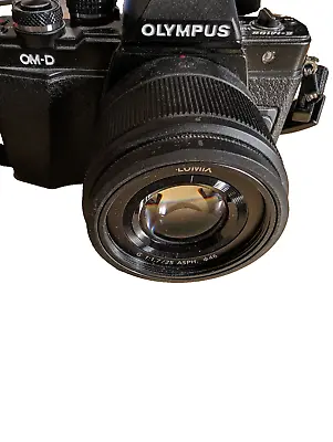 Olympus OM-D E-M10 Mark II Mirrorless + Panasonic Lumix 25mm F1.7 | H-H025E-K • £430