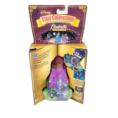 $149 • Buy Vintage Disney Tiny Collection Polly Pocket Cinderella Stepmother House 14195