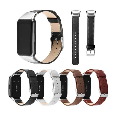 £6.20 • Buy Luxury Leather Watch Replacement Wristband Strap For Huawei Band 6/Honor Band 6