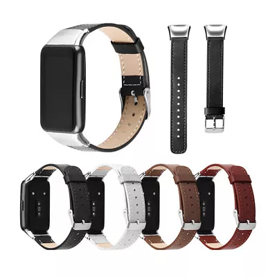 £6.20 • Buy Luxury Leather Watch Replacement Wristband Strap For Huawei Band 6/Honor Band 6