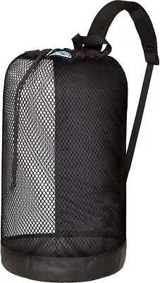 Stahlsac B.V.I. Mesh Backpack Black. Perfect For Snorkeling Gear Bag • $24.99