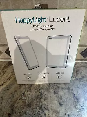 Verilux HappyLight Lucent LED Light Therapy Lamp VT22WW3 • $18