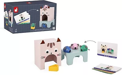 £15 • Buy JANOD Range Finding Your Bearings In Space Cat & Mouse 36 Months + Wooden Toy UK