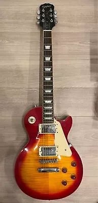 Epiphone Les Paul Standard Electric Guitar Cherry Sunburst • $499