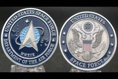 NEW U.S. Space Force -Great Seal Challenge Coin. • $7.99