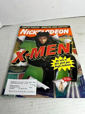 Nickelodeon Nick Magazine Issue # 91 May 2003 X-Men X2 Movie Hugh Jackman • $19.99
