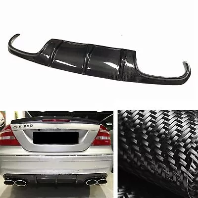 Rear Bumper Diffuser Kit For 2004-2007 Mercedes Benz W209 CLK320 CLK63 AMG Black • $303.90