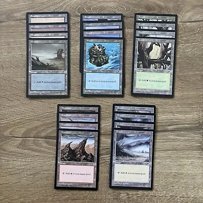 Magic: The Gathering MTG - Tempest Basic Land Cards - 20x Total (4x Each Land) • $13.50