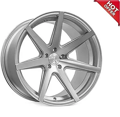 NEW 4ea 19X8.5 Rohana Wheels RC7 Machined Silver Rims 19  19inch (S13) • $1800