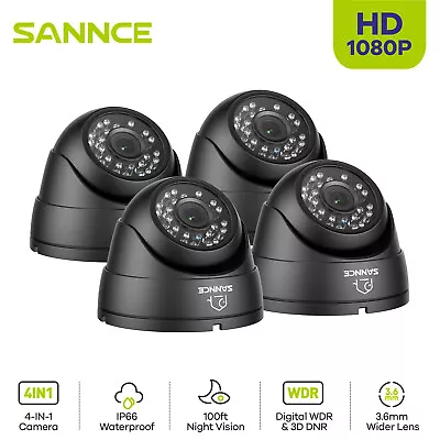 SANNCE 900TVL Outdoor Dome CCTV Camera 100ft IR Night For Home Secuirty System  • $17.99