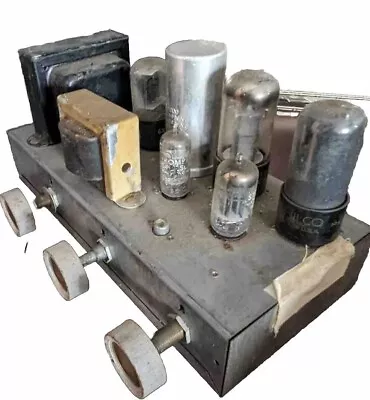 Vintage 1950s Stromberg Carlson CSA-2 EL84 Mini Tube Amplifier Rebuild Parts • $99.99