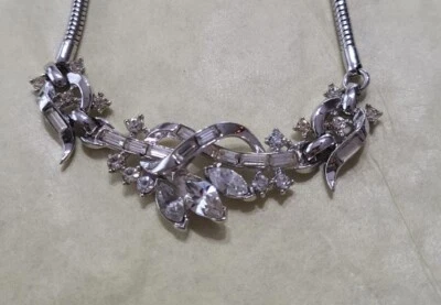£16.52 • Buy Vintage Signed Trifari Choker  Necklace