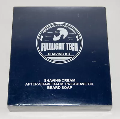 NIB Fulllight Tech Men's Sweet Orange Shaving Kit For Beard Shaving 5pc Set • $11