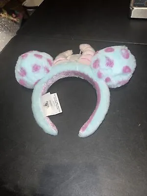 Disney Pixar Monsters Inc Disney Parks Sulley Sully Fuzzy Ear Headband 2023 • $35