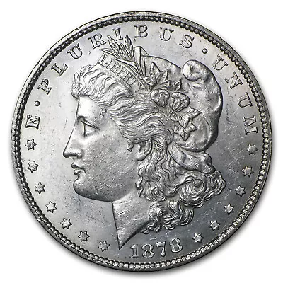 1878 Morgan Dollar 7/8 Tailfeathers AU • $181.81