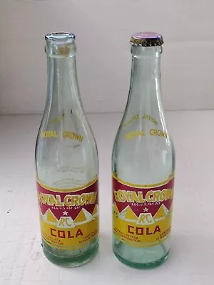 Vintage 1956 Royal Crown RC Cola Bottles 12 Oz Used • $9.99