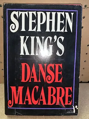 Stephen King Danse Macabre First US Everest House $13.95 RRD281 • $50