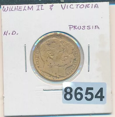 Prussia - Wilhelm 11 & Victoria N.d. - #8654 • $10