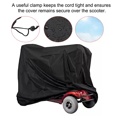 Mobility Storage Scooter Waterproof Cover Heavy Duty Lightweight Rain Protector • $14.43