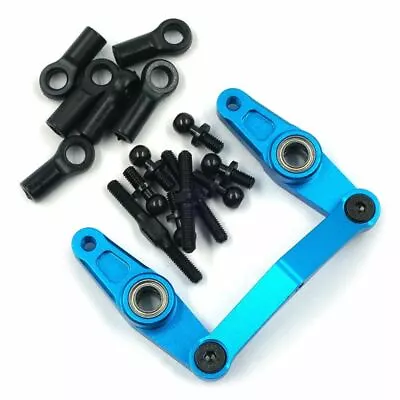 Yeah Racing Aluminium Steering Set For Tamiya TT-01/ TT-01E Blue • $49.36