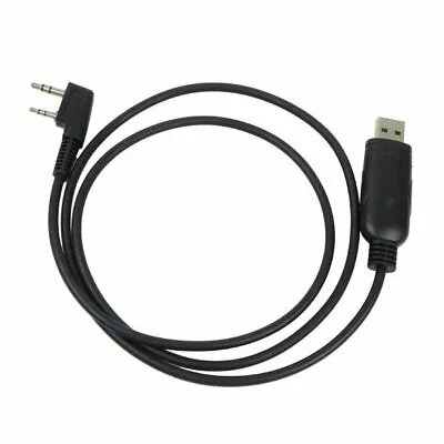 Kenwood Mitex 2 Pin Radio USB Programming Cable + FREE Program Software CD • £15.99