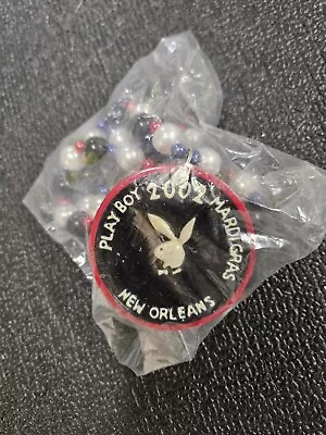 Vintage Rare 2002 Playboy Collectible Mardi Gras Beads - Never Opened Sealed • $0.99